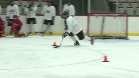 itrain hockey forward skating